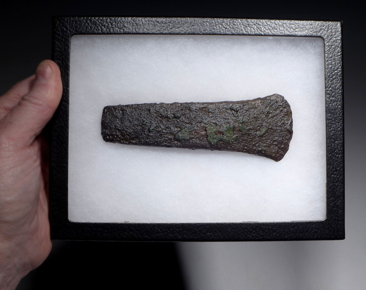 RARE LARGE BALKAN CHALCOLITHIC COPPER AXE - EUROPE'S FIRST METAL RARE LARGE BALKAN CHALCOLITHIC COPPER AXE - EUROPE'S FIRST METAL