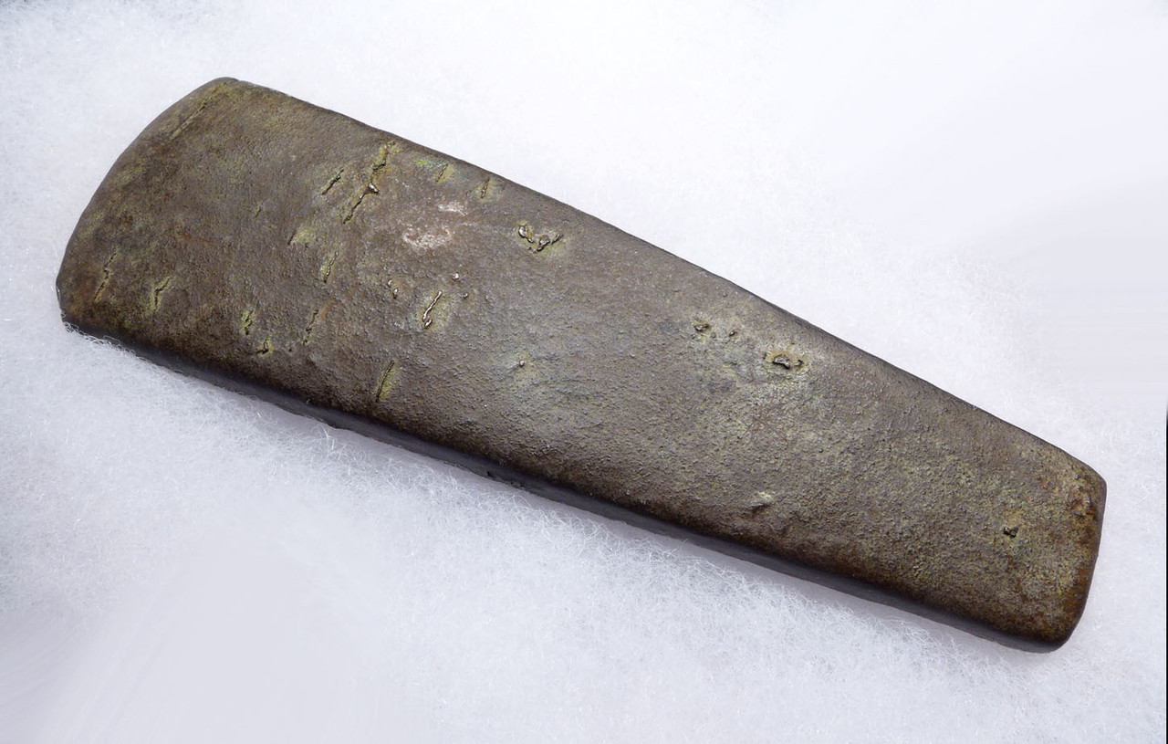 BEST OF THE COLLECTION - RARE BALKAN CHALCOLITHIC COPPER AXE
