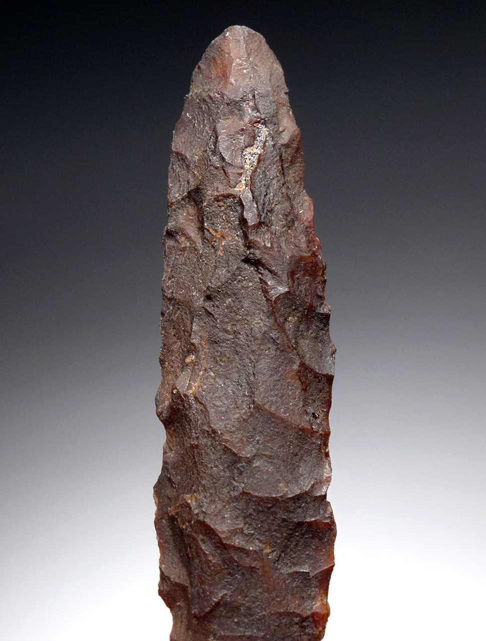 RARE RUSSIAN NEOLITHIC VOLOSOVO CULTURE FLINT ARROWHEAD PROJECTILE POINT FROM RUSSIA  *N276