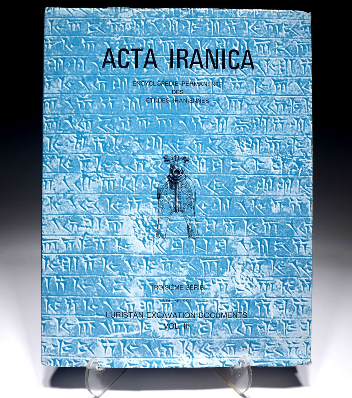 ACTA IRANICA LURISTAN EXCAVATIONS DOCUMENTS VOLUME III BOOK  *BK48