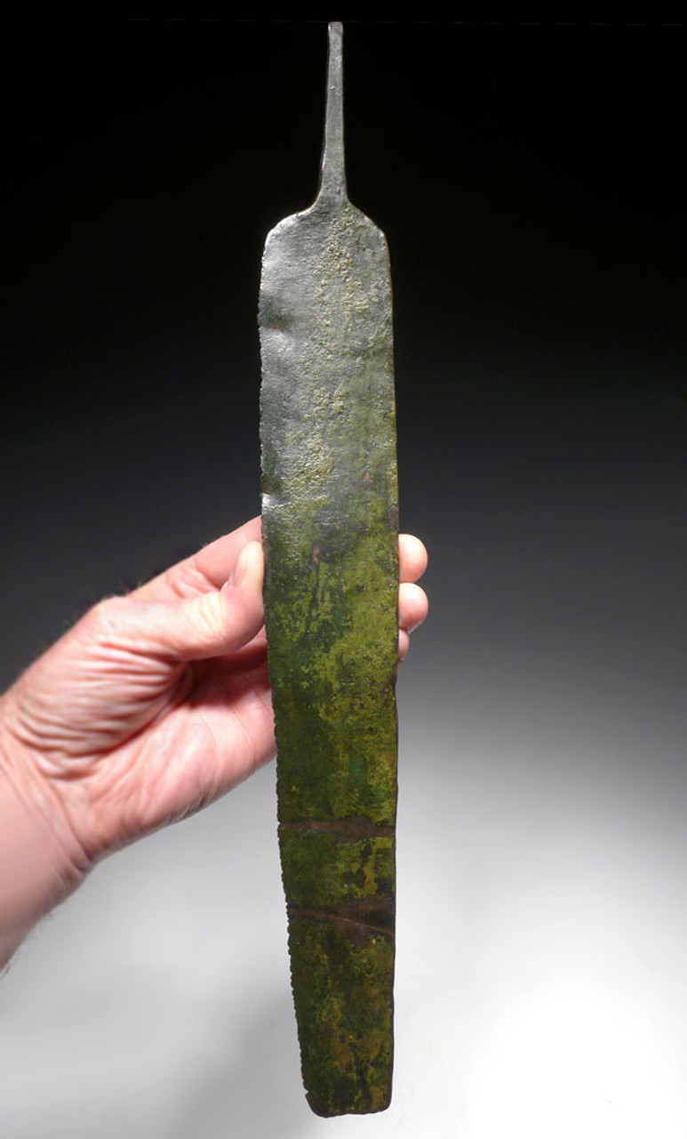 EXTREMELY RARE LARGE ANCIENT MEDICAL SURGICAL AMPUTATION BONE SAW FROM THE NEAR EAST  *LUR273