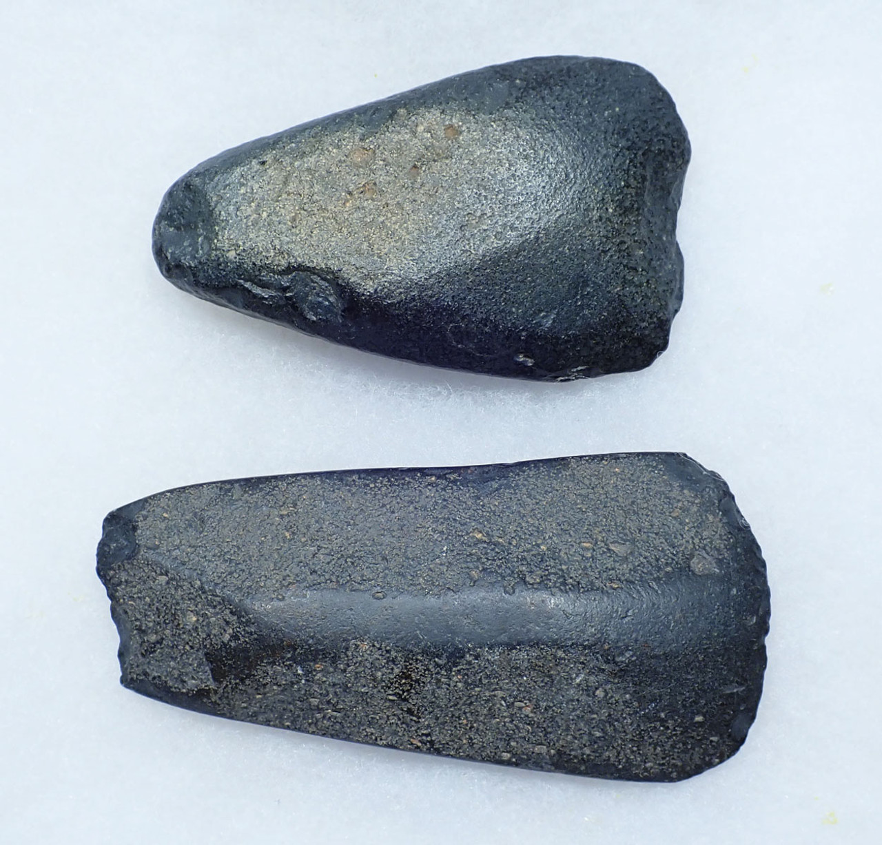 TWO AFRICAN NEOLITHIC GROUND STONE AXES  FROM THE CAPSIAN CULTURE  *CAP104