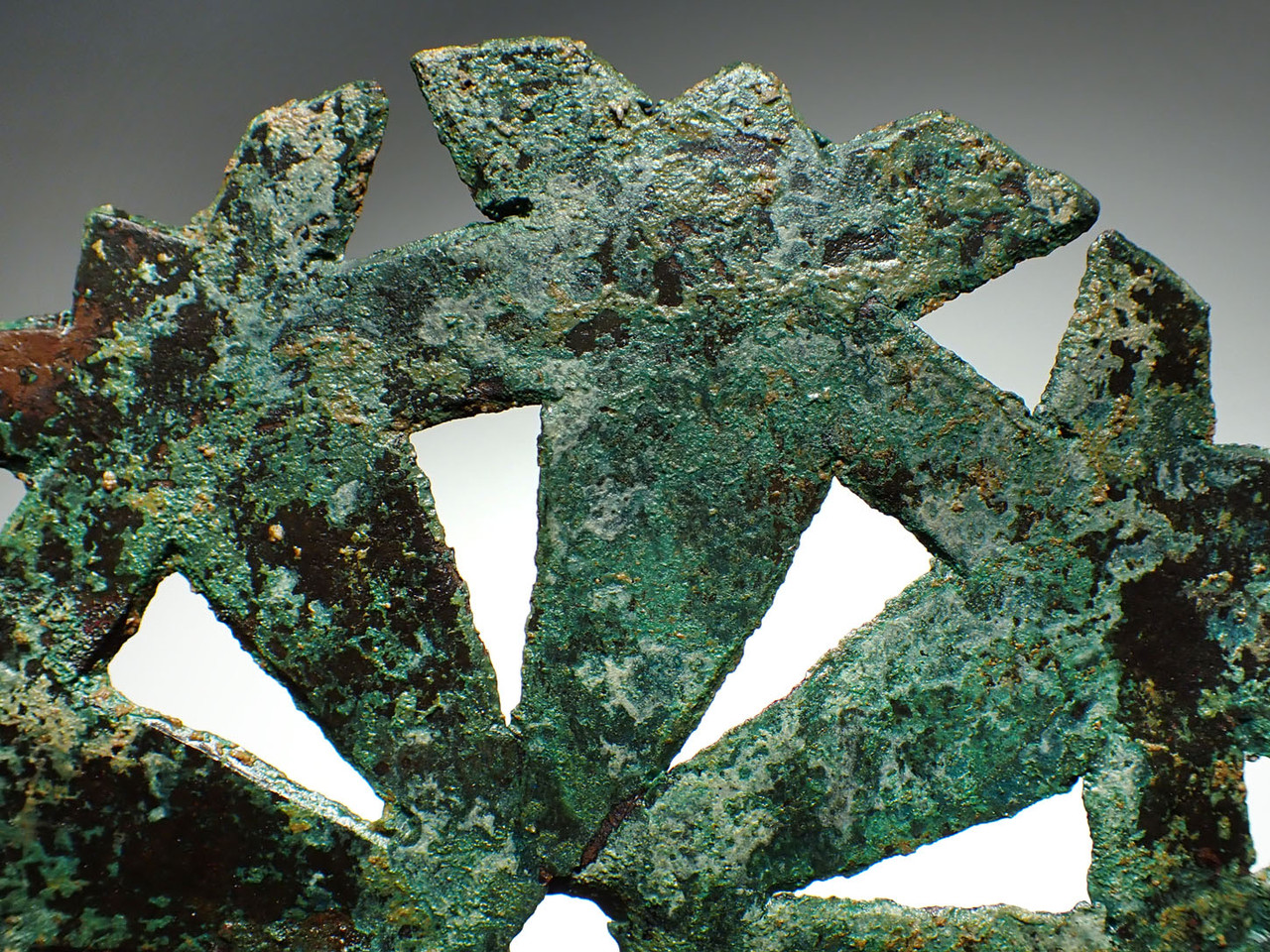 RARE LARGE DECORATIVE ANCIENT COPPER BRONZE APPLIQUE FROM THE INDUS RIVER VALLEY CIVILIZATION  *LUR379