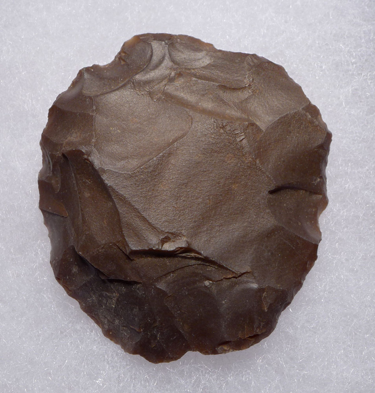 CHOICE MIDDLE STONE AGE ATERIAN DISCOIDAL SCRAPER FROM PREHISTORIC AFRICA  *AT143