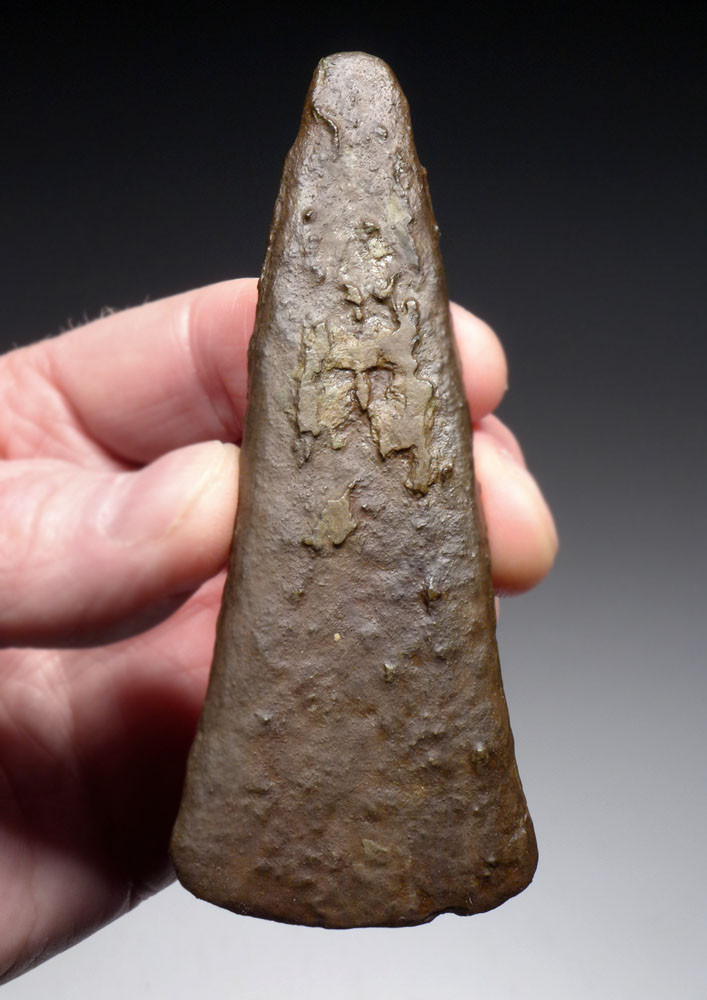 RARE BALKAN CHALCOLITHIC COPPER AXE - EUROPE'S FIRST METAL TOOL