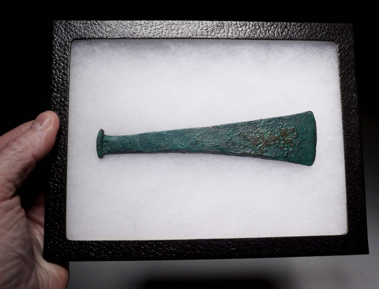 TUMULUS CULTURE ANCIENT BRONZE ARTISAN CARVING CHISEL FROM BRONZE AGE EUROPE  *CEL031
