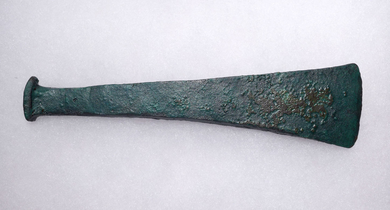 TUMULUS CULTURE ANCIENT BRONZE ARTISAN CARVING CHISEL FROM BRONZE AGE EUROPE  *CEL031