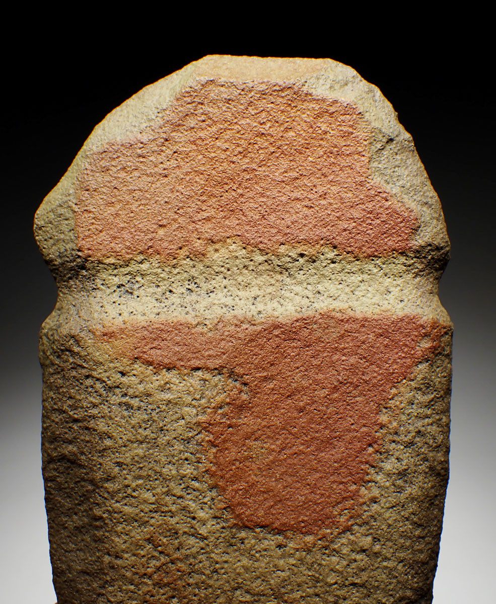 MASSIVE SKULL-CRUSHER GROOVED NEOLITHIC WAR AXE OF THE AFRICAN