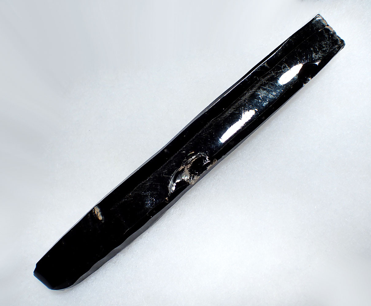 COMPLETE PRE-COLUMBIAN AZTEC OBSIDIAN PRISMATIC BLADE CORE *PC583