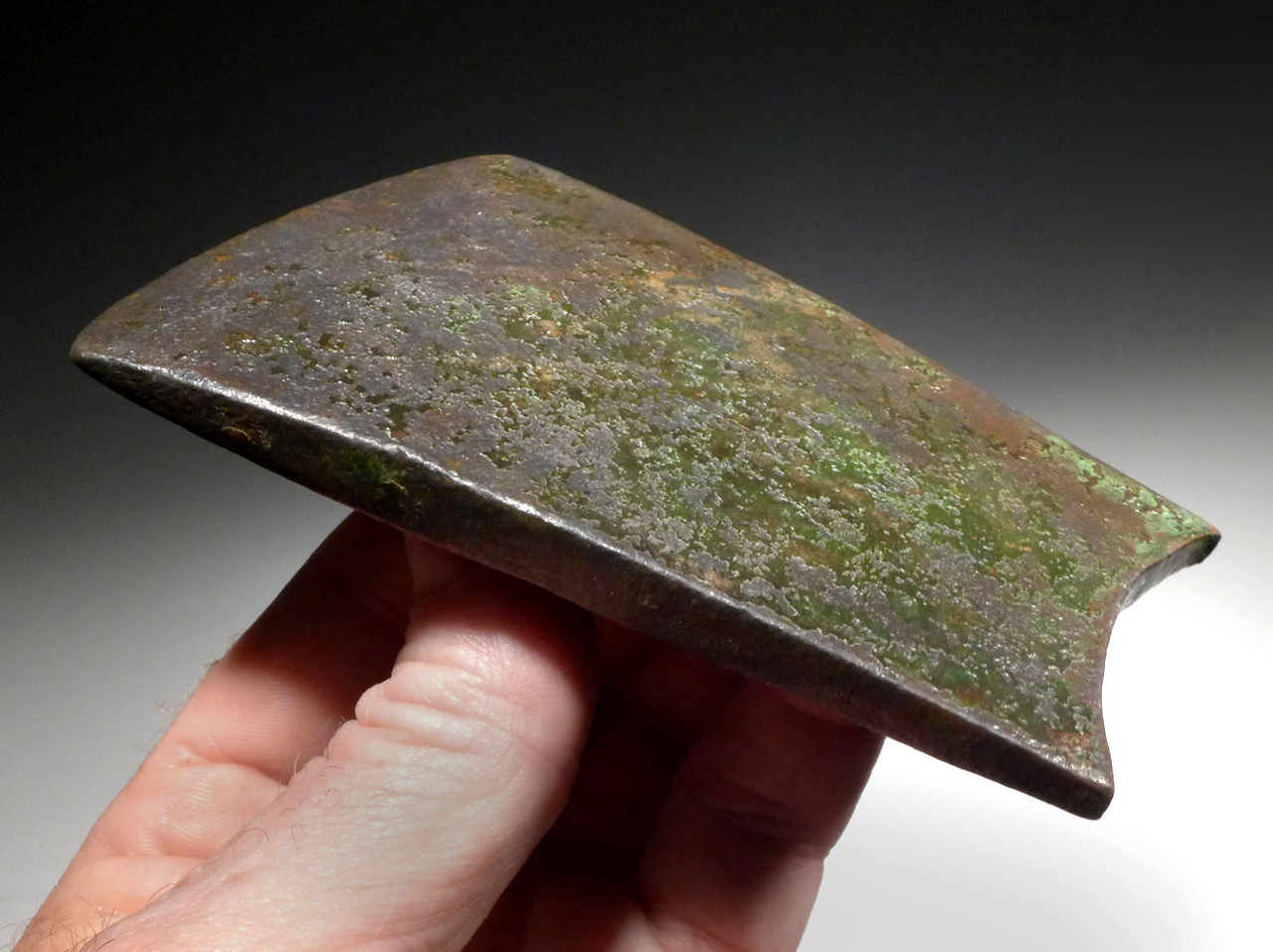 BROAD ANCIENT NEAR EASTERN BRONZE CELT AXE BLADE EARLIEST TYPE OF AXE  *LUR165