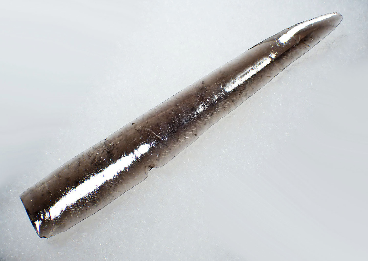 UNBROKEN AZTEC PRE-COLUMBIAN OBSIDIAN PRISMATIC BLADE FOR RITUAL BLOOD-LETTING SACRIFICE  *PC616