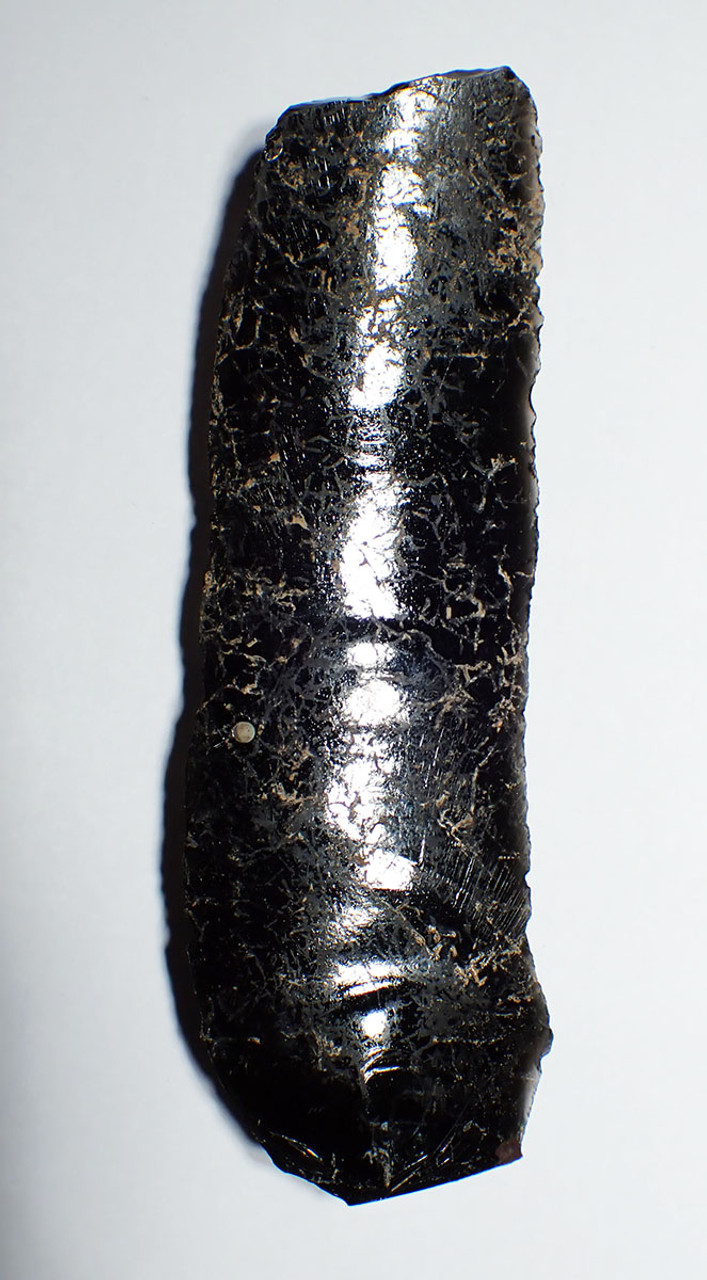 SUPERB LARGE MAYAN PRE-COLUMBIAN OBSIDIAN RITUAL SACRIFICE BLADE KNIFE WITH RED CINNABAR TRACES  *PC624 SUPERB LARGE MAYAN PRE-COLUMBIAN OBSIDIAN RITUAL SACRIFICE BLADE KNIFE WITH RED CINNABAR TRACES  *PC624