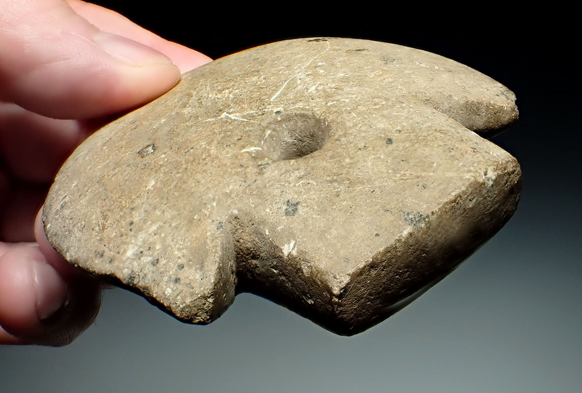 RARE INCA PRE-COLUMBIAN "MUSHROOM" STONE WAR AXE  *PC628