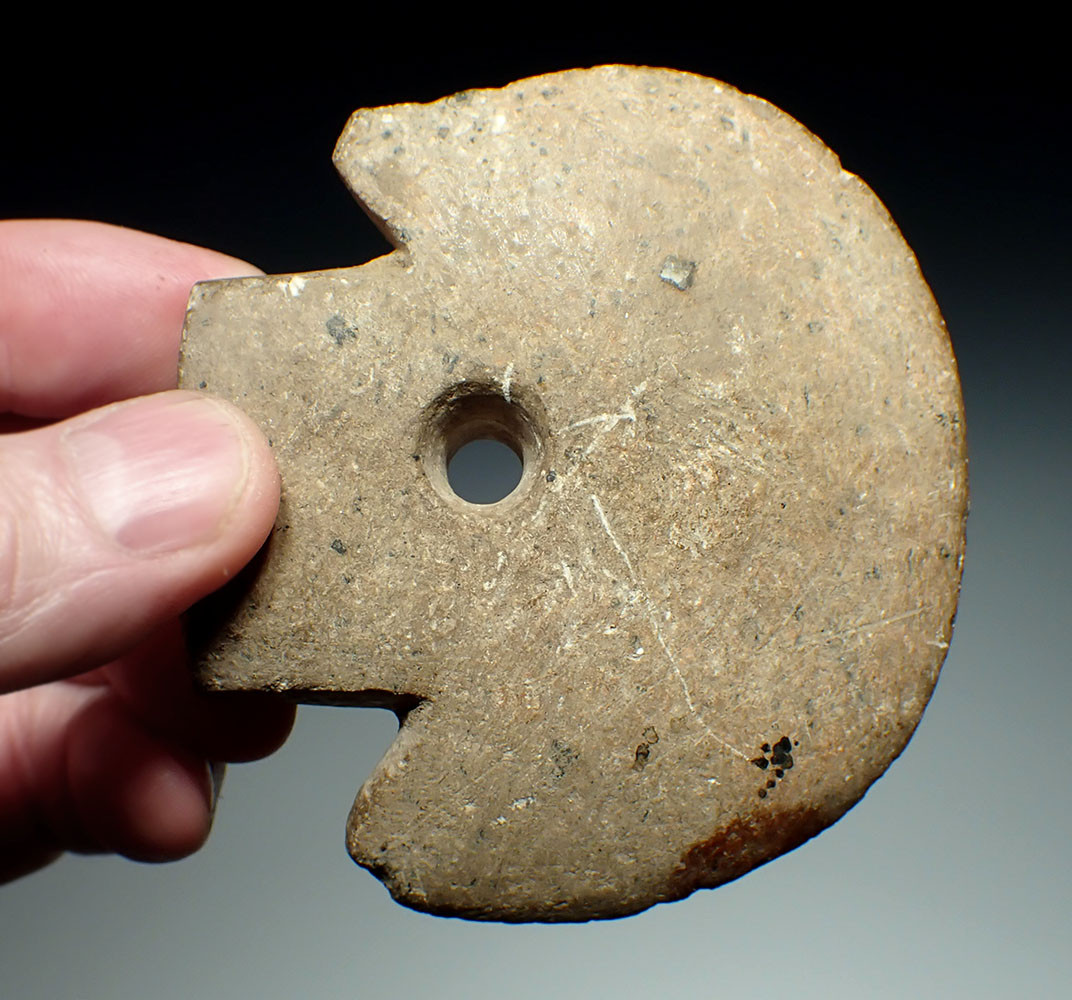 RARE INCA PRE-COLUMBIAN "MUSHROOM" STONE WAR AXE  *PC628