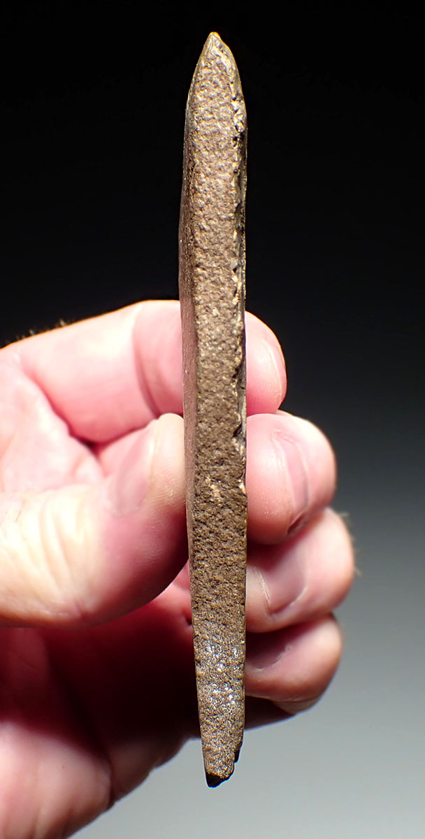 EXTREMELY RARE DIGGING STONE HOE ADZE AXE FOR FARMING FROM THE WEST AFRICAN SAHEL NEOLITHIC  *CAP440