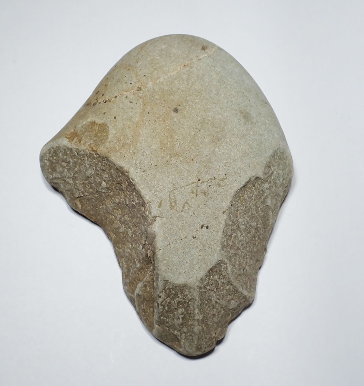 EXCEPTIONAL TRANSITIONAL PROTO-HAND AXE MODE 1 OLDOWAN PEBBLE CHOPPER FROM PALEOLITHIC IBERIA - FIRST HUMANS IN EUROPE  *PB216