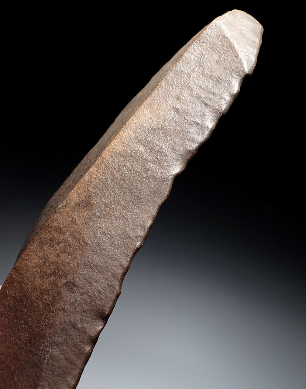 OLDEST PREHISTORIC STONE AGE KNIFE ACHEULEAN BLADE MADE BY HOMO ERGASTER (ERECTUS) FROM AFRICA  *ACH489