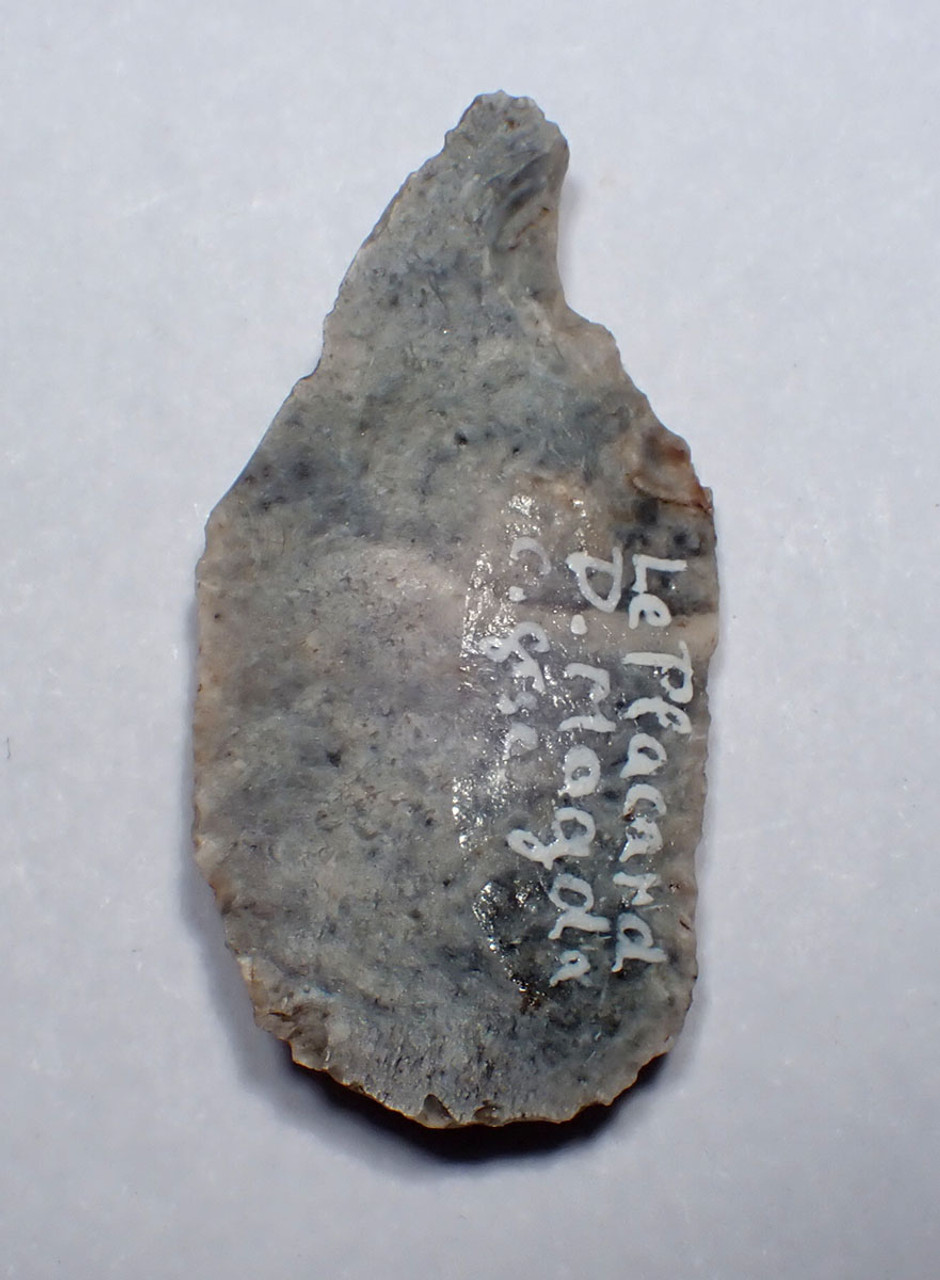 RARE CRO-MAGNON UPPER PALEOLITHIC MAGDALENIAN FLINT BORER AWL TOOL FROM FAMOUS PLACARD CAVE ART SITE IN FRANCE  *UP082