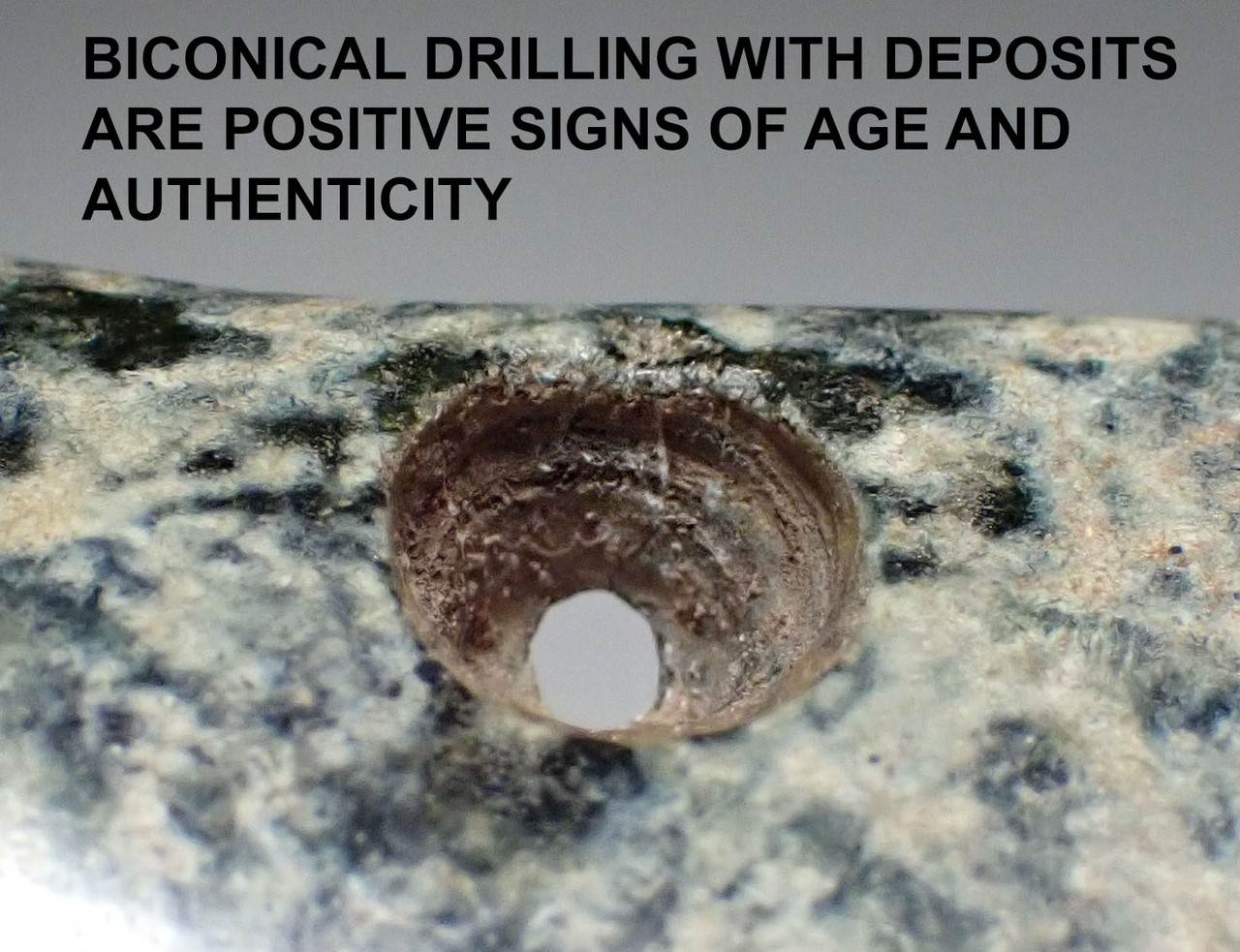 FINEST LARGE PRE-COLUMBIAN MEZCALA CARVED STONE GROOVED AND DRILLED AMULET PENDANT  *PC642