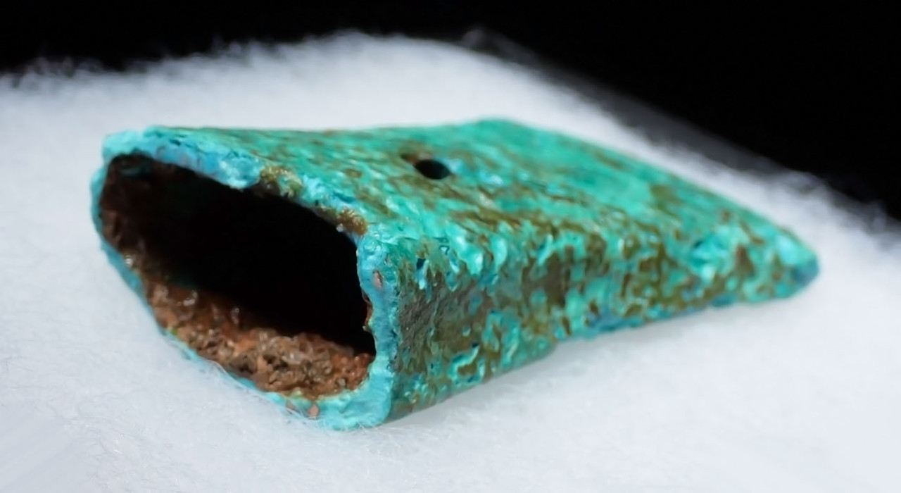 ANCIENT LAC VIET BRONZE WAR AXE FROM THE SOUTHEAST ASIA DONG SON CULTURE  *SEA27