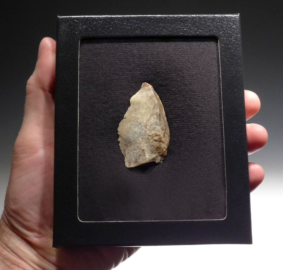 RARE NEANDERTHAL SPEARHEAD MOUSTERIAN POINT FROM A CAVE IN FRANCE  *M410