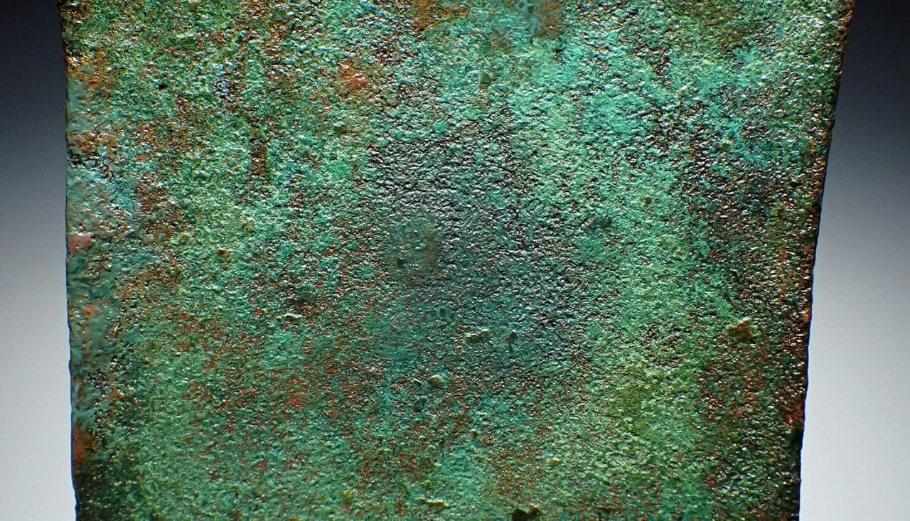 FINEST LARGE MUSEUM-CLASS HEAVY PRE-COLUMBIAN INCA ANCIENT COPPER BRONZE WAR AXE   *PC652