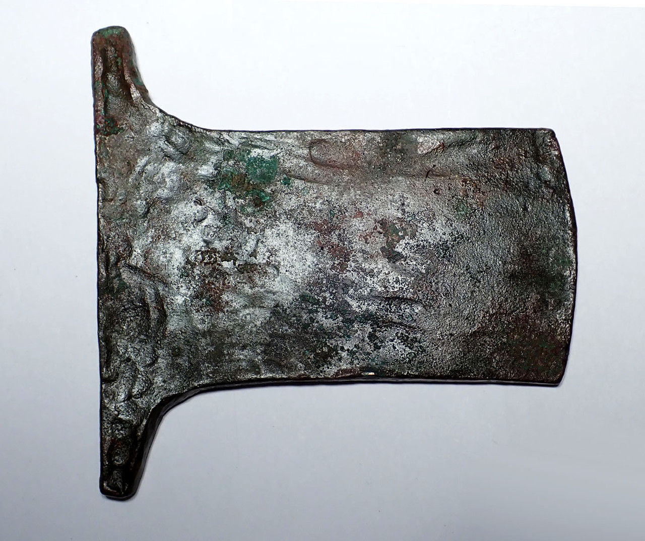 FINEST LARGE MUSEUM-CLASS HEAVY PRE-COLUMBIAN INCA ANCIENT COPPER BRONZE WAR AXE   *PC652