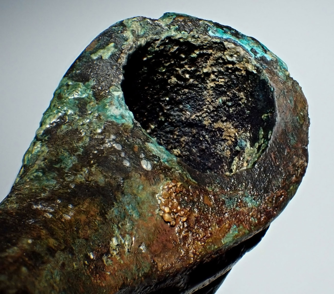 LURISTAN BRONZE ANCIENT HEAVY WAR AXE FROM THE NEAR EAST  *LUR430