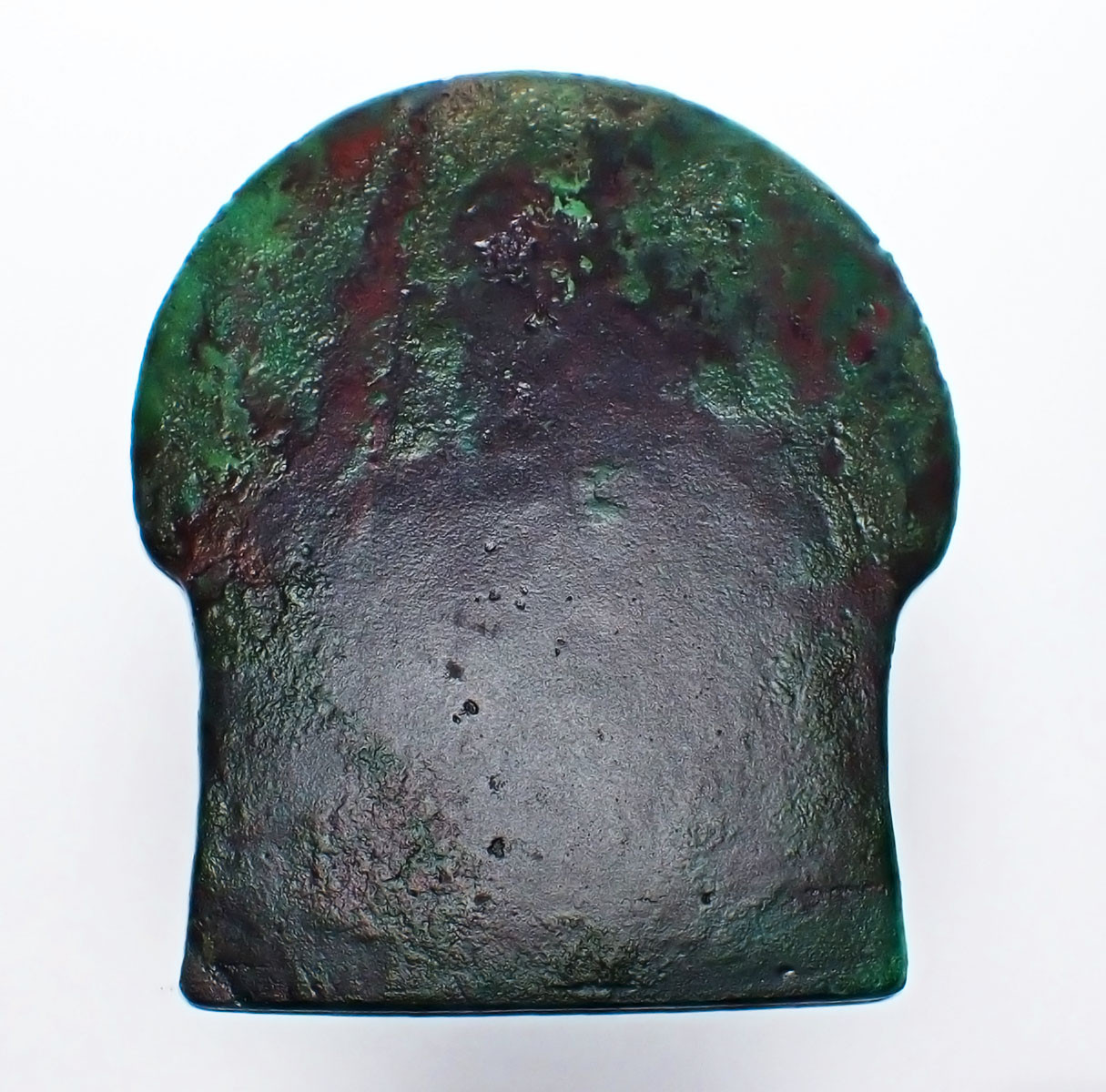 LARGEST OF THE COLLECTION RARE ANCIENT COPPER CULTIC RITUAL FLAT AXE FROM THE COPPER HOARD CULTURE OF THE LATE HARAPPAN PERIOD  *LUR440