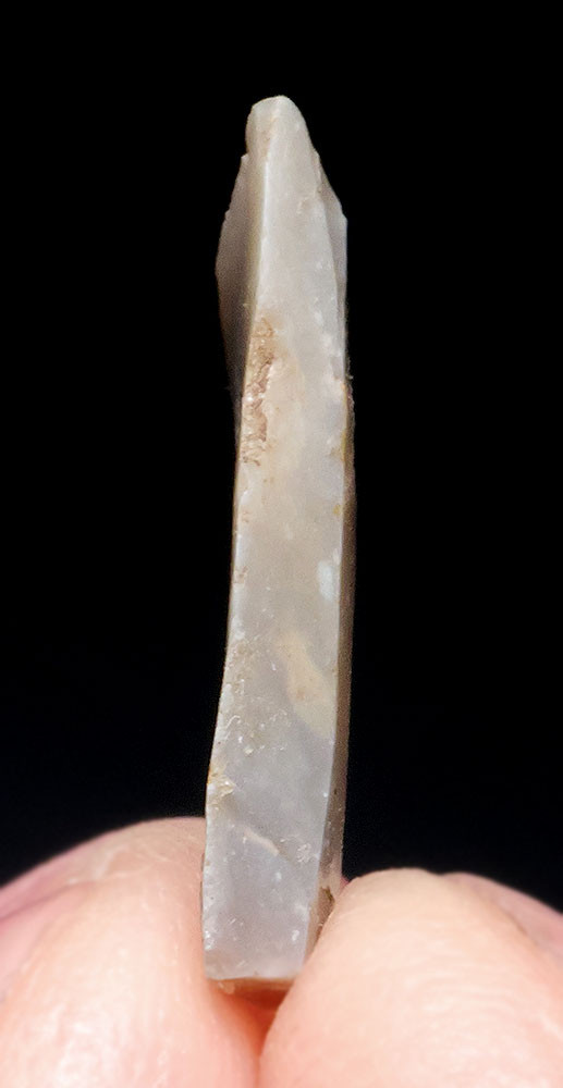 RARE BRITISH TARDENOISIAN CULTURE FLINT MICROLITH BLADE FLAKE TOOL FROM MESOLITHIC - EPIPALEOLITHIC ENGLAND  *N346