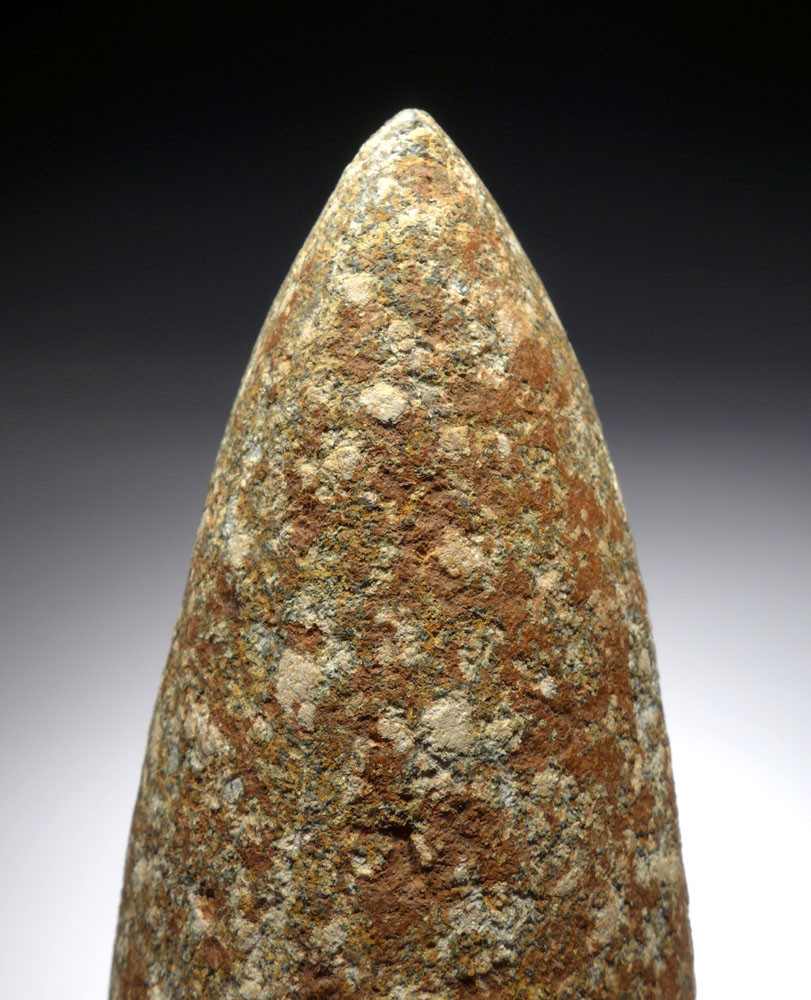 EXCEPTIONAL LARGE GROUND DIORITE CELT AXE OF THE CAPSIAN AFRICAN NEOLITHIC  *CAP339