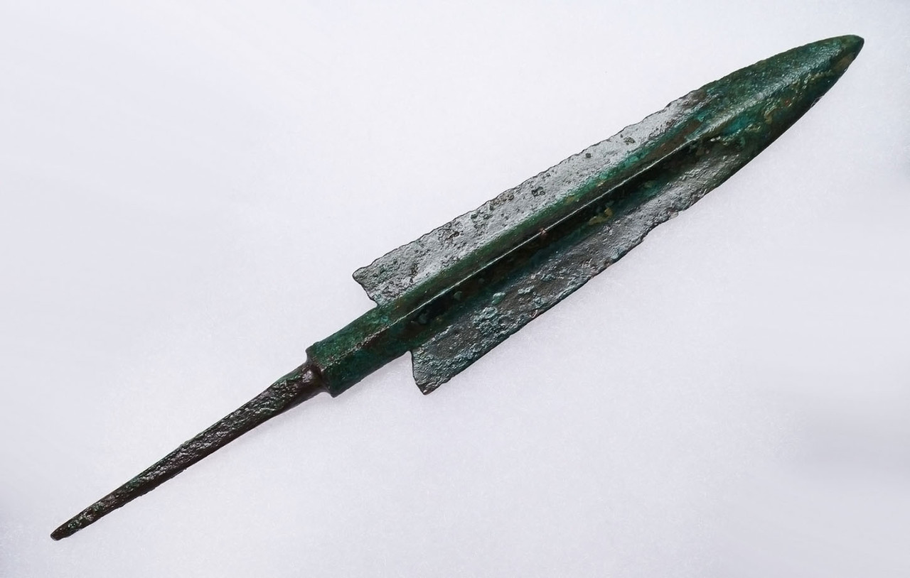 VERY LARGE ANCIENT LURISTAN BRONZE ELONGATED ARMOR-PIERCING ARROWHEAD  *LUR465