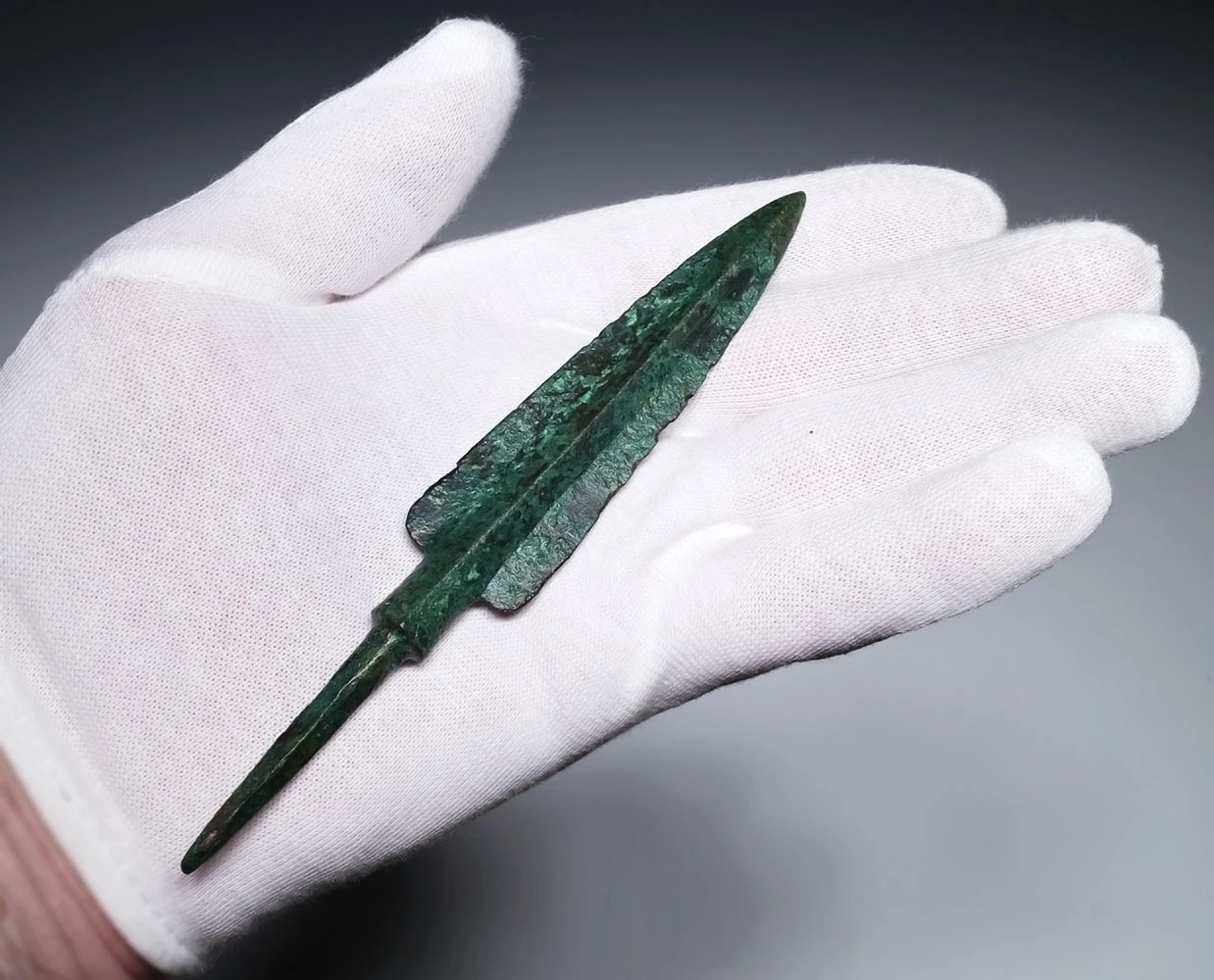 VERY LARGE ANCIENT LURISTAN BRONZE ELONGATED ARMOR-PIERCING ARROWHEAD  *LUR463