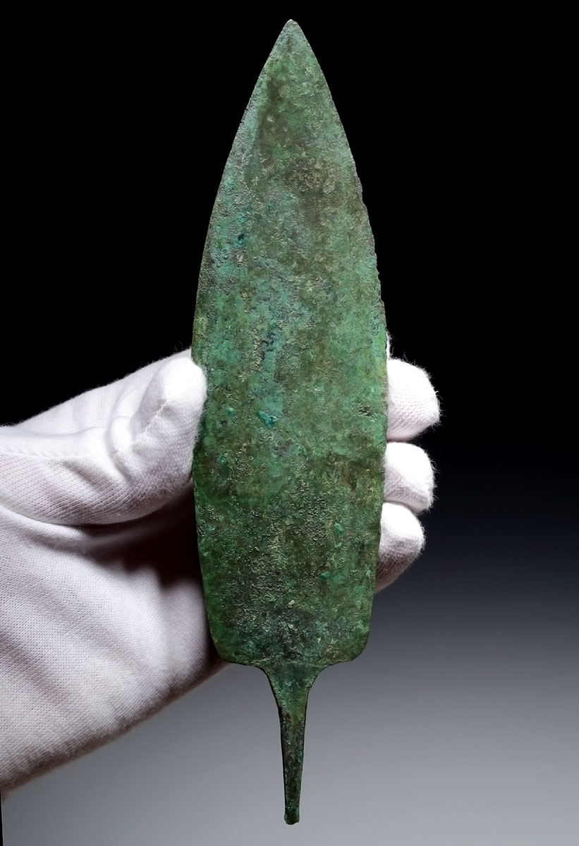 ANCIENT NEAR EAST LURISTAN BRONZE DAGGER KNIFE  *LUR450