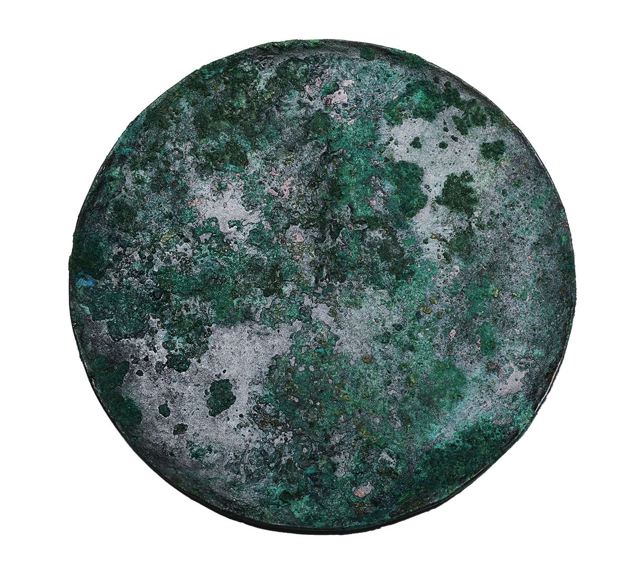 OLDEST COSMETIC MIRROR - ANCIENT BRONZE DISK MIRROR FROM THE BACTRIAN KINGDOM  *LUR455