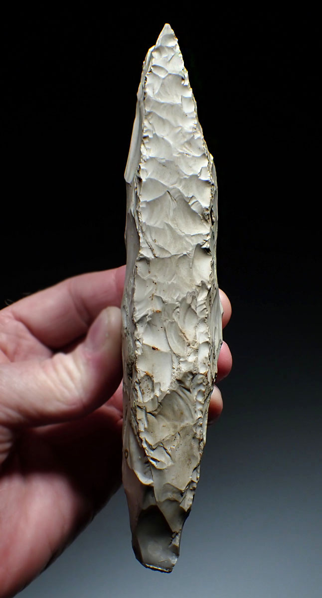 EXCEPTIONAL FLAKED FLINT SCANDINAVIAN DANISH NEOLITHIC AXE  FROM THE FUNNEL BEAKER CULTURE OF DENMARK  *N283