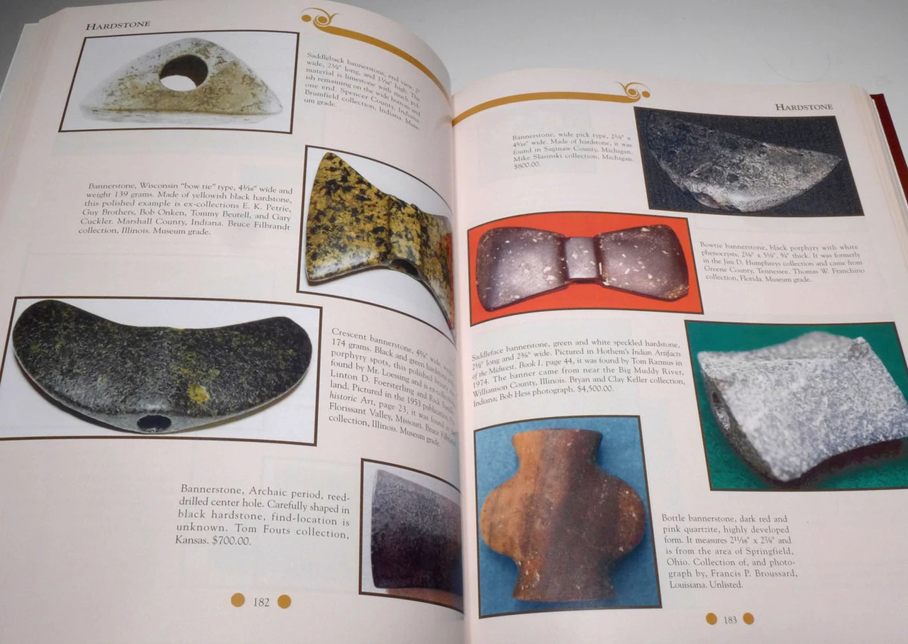 TWO BOOKS ON INDIAN ARTIFACT IDENTIFICATION AND VALUES AND NATIVE NORTH AMERICAN ART  *BK37