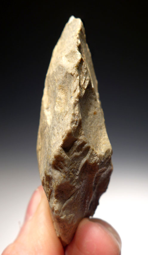 NEANDERTHAL MOUSTERIAN BIFACE HAND AXE FROM A FAMOUS MEGALITH SITE IN FRANCE *M322