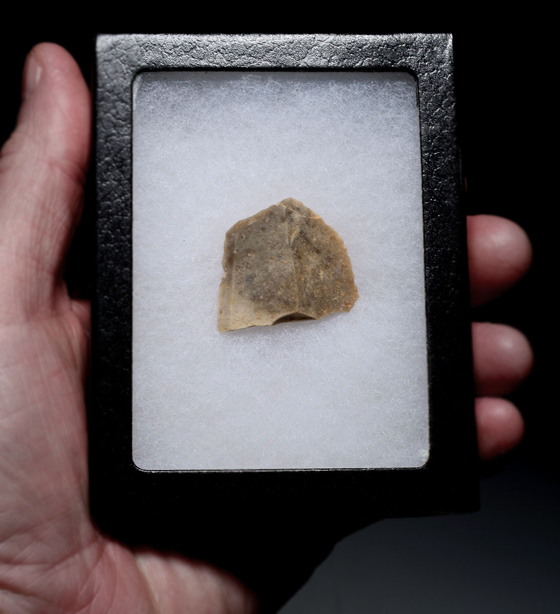 NEANDERTHAL MOUSTERIAN BLADE KNIFE FLINT FLAKE TOOL FROM THE FRENCH ALPS OF LA FAURIE FRANCE  *M552