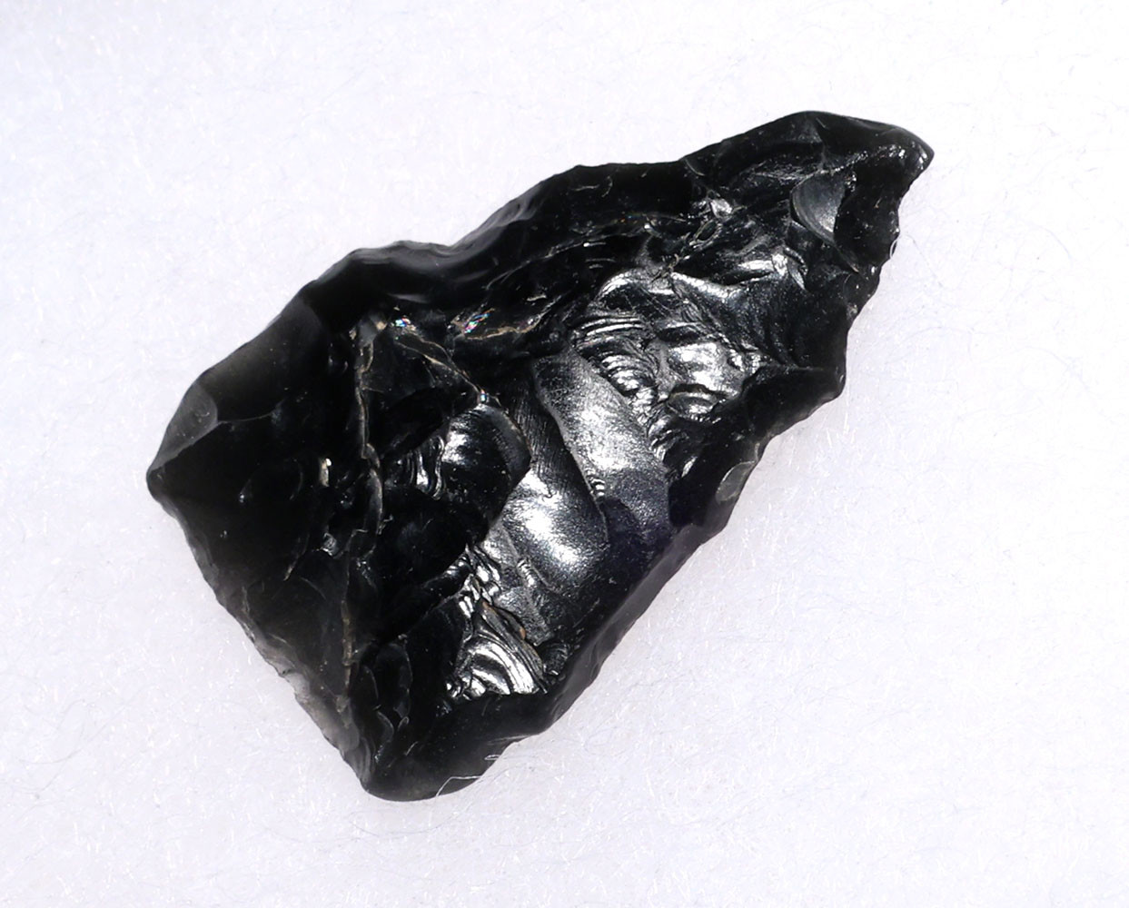NAZCA HEADHUNTER PRE-COLUMBIAN OBSIDIAN ATLATL DART SPEARHEAD FROM THE MAKERS OF THE MYSTERIOUS NAZCA LINES  *PC695