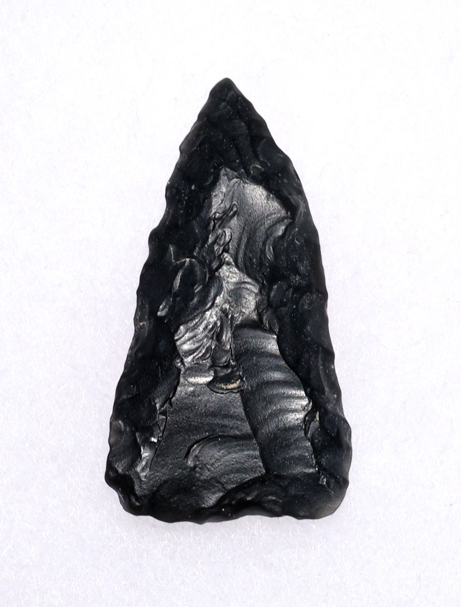 PREMIUM NAZCA HEADHUNTER PRE-COLUMBIAN OBSIDIAN ATLATL ARROWHEAD DART FROM THE MAKERS OF THE MYSTERIOUS NAZCA LINES  *PC696