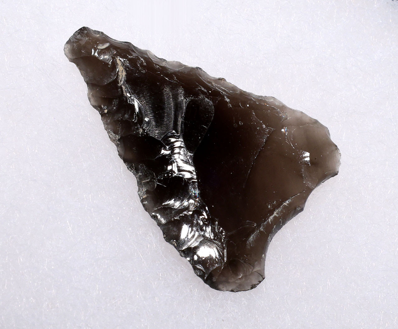 NAZCA HEADHUNTER PRE-COLUMBIAN OBSIDIAN ATLATL ARROWHEAD DART FROM THE MAKERS OF THE MYSTERIOUS NAZCA LINES  *PC699