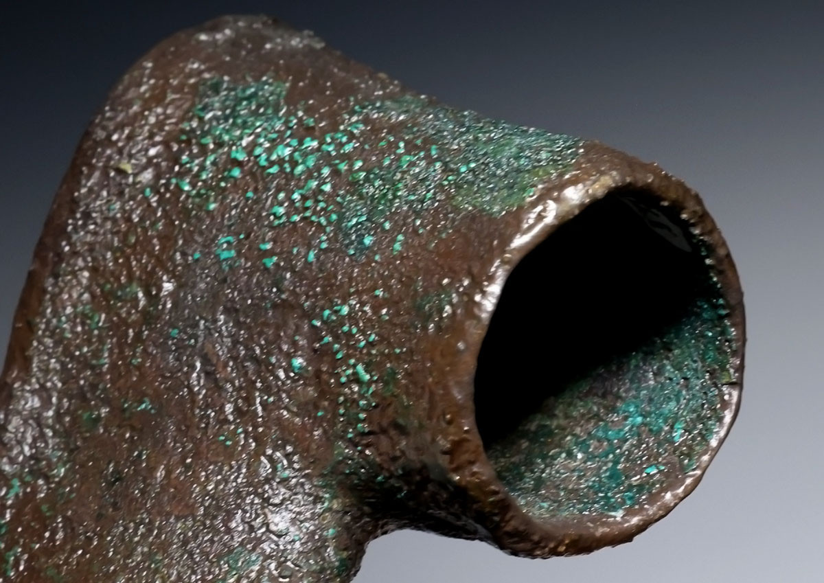 FUNCTIONAL ANCIENT LURISTAN BRONZE FIGHTING WAR AXE OF THE NEAR EAST  *LUR476