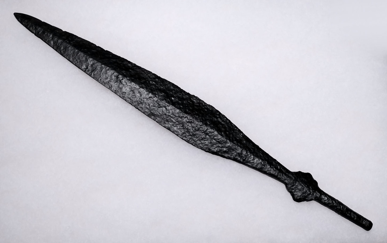 EARLY ANCIENT ISLAMIC UMAYYAD CAVALRY HORSEBACK LANCE SPEAR HEAD FROM THE ENEMY OF THE BYZANTINE ROMAN EMPIRE *R349