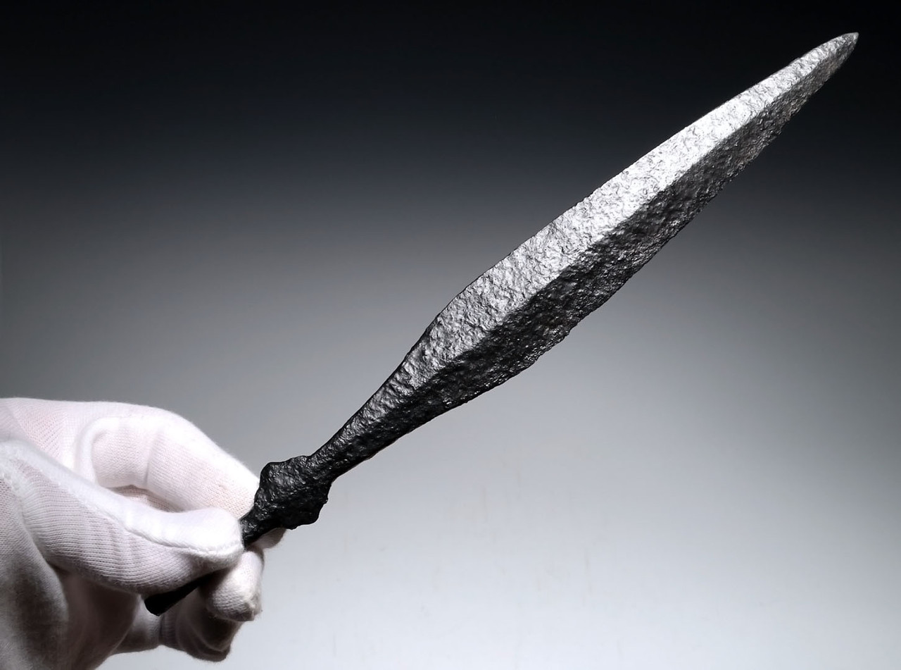 EARLY ANCIENT ISLAMIC UMAYYAD CAVALRY HORSEBACK LANCE SPEAR HEAD FROM THE ENEMY OF THE BYZANTINE ROMAN EMPIRE *R349
