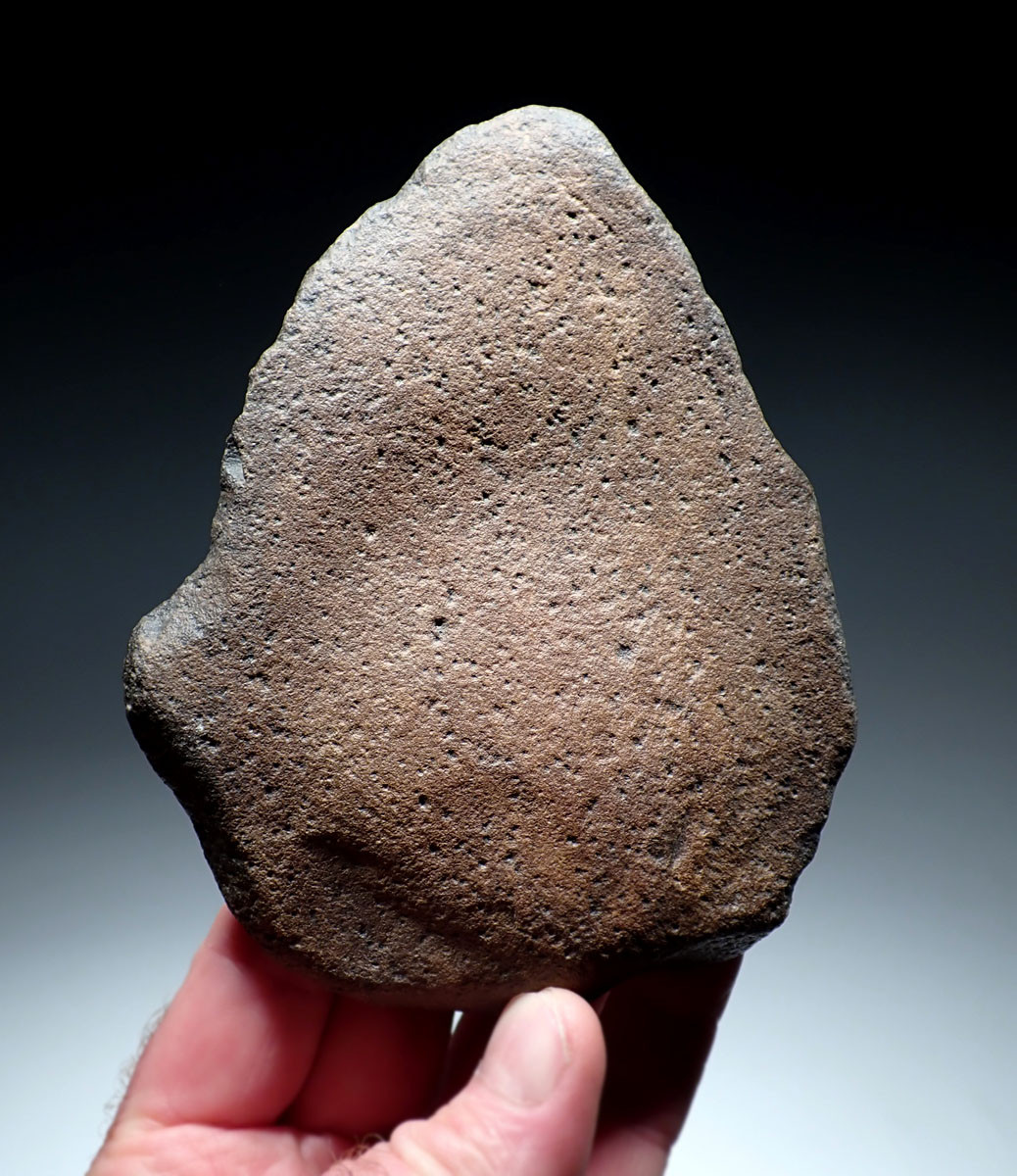 EXCELLENT AFRICA ACHEULEAN UNIFACIAL HAND AXE MADE BY HOMO ERECTUS (ERGASTER)  *ACH467