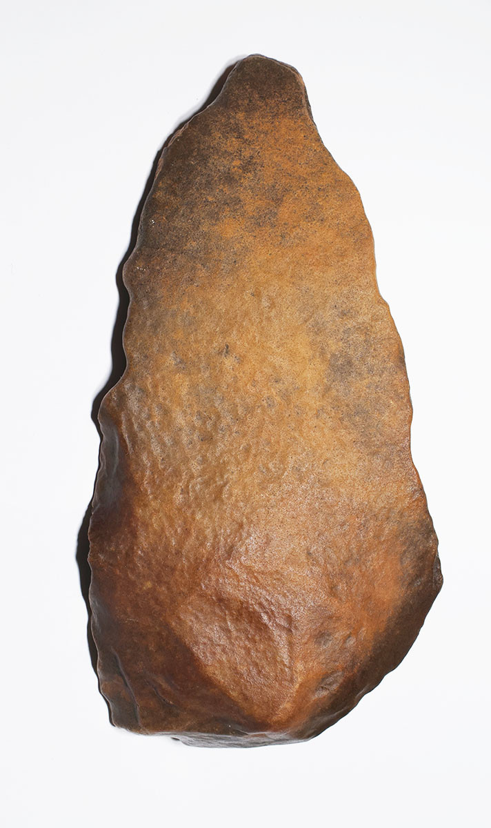 OLDEST PREHISTORIC STONE AGE KNIFE ACHEULEAN LOWER PALEOLITHIC BLADE MADE BY HOMO ERGASTER (ERECTUS) FROM AFRICA  *ACH496