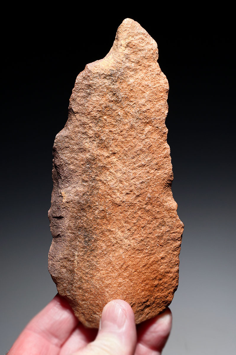 OLDEST PREHISTORIC STONE AGE KNIFE ACHEULEAN LOWER PALEOLITHIC BLADE MADE BY HOMO ERGASTER (ERECTUS) FROM AFRICA  *ACH494