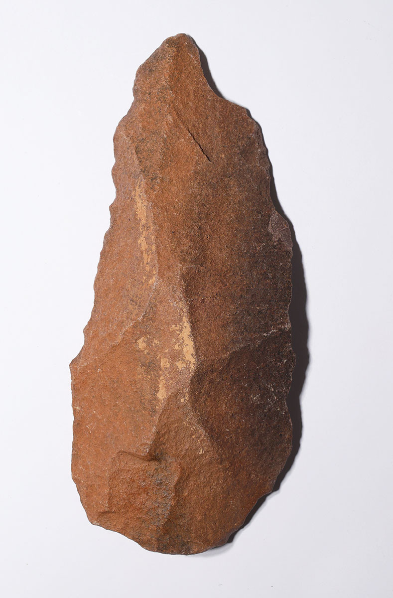 OLDEST PREHISTORIC STONE AGE KNIFE ACHEULEAN LOWER PALEOLITHIC BLADE MADE BY HOMO ERGASTER (ERECTUS) FROM AFRICA  *ACH494