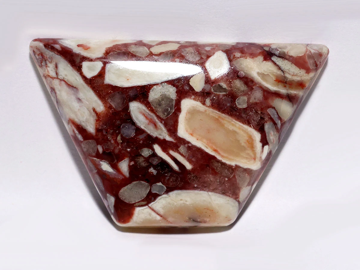 BRECCIATED MOOKAITE CABOCHON GEMSTONE  *G23
